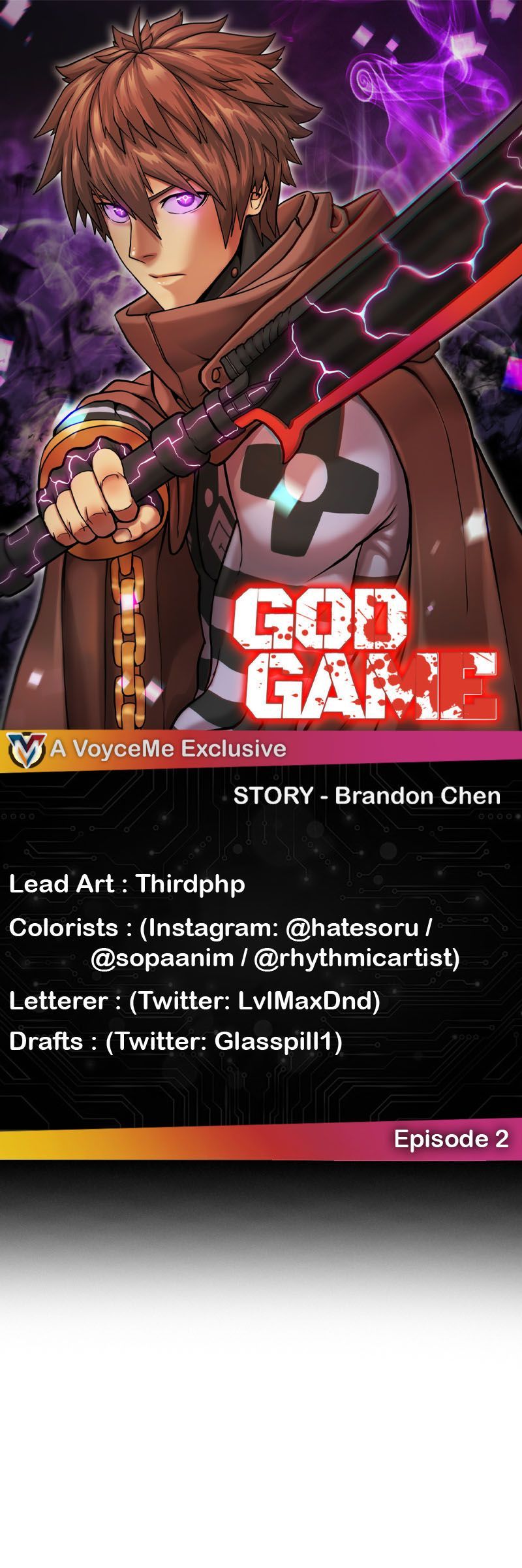 VoyceMe - IT IS TIME! The God Game Manga adaptation is on